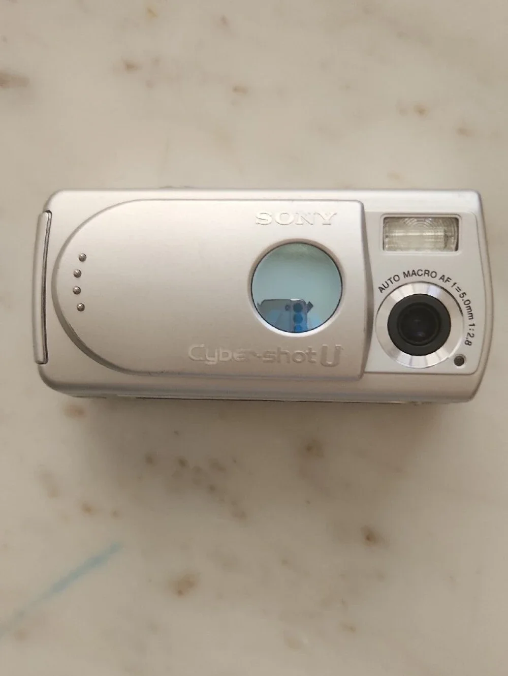 Sony Cyber-shot U Compact Silver Digital Camera
